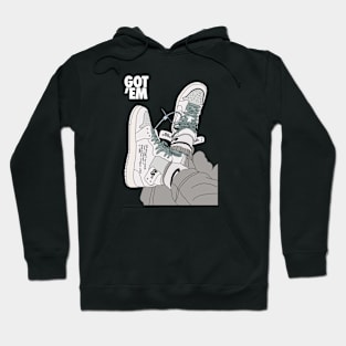 the cool shoe Hoodie